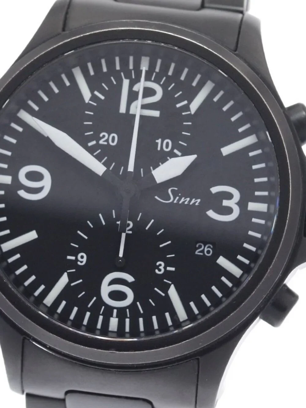 Sinn 756 Date Chronograph black Dial Automatic Men's Watch_968783